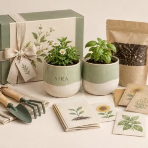 My First Garden  (4 personalized pots)